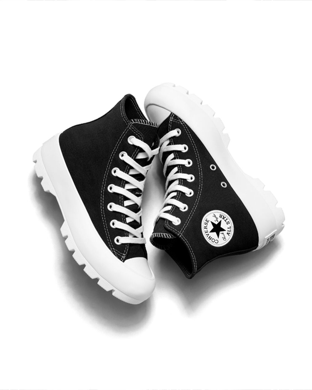 Tenis Converse Chuck Taylor All Star Lugged Mujer Negros Blancos Negros | Mexico-120646