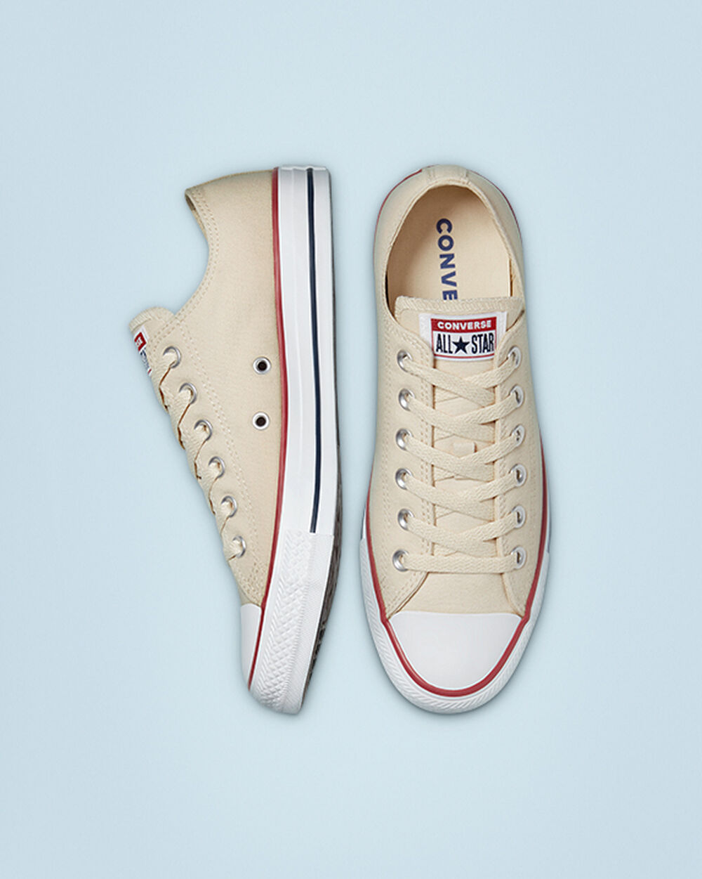 Tenis Converse Chuck Taylor All Star Mujer Beige Blancos | Mexico-840626