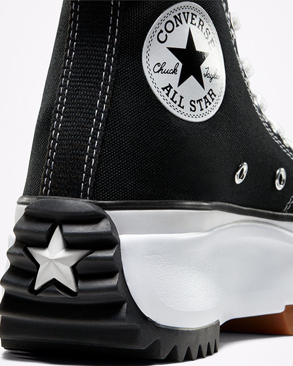 Tenis Converse Run Star Hike Mujer Negros Blancos | Mexico-302666